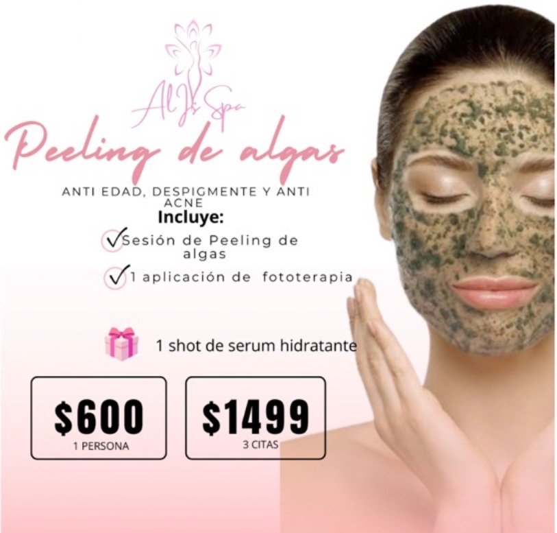 Peeling de algas - ALIS SPA