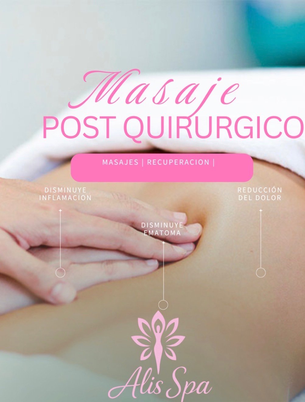 Masaje postquirúrgico corporal - ALIS SPA